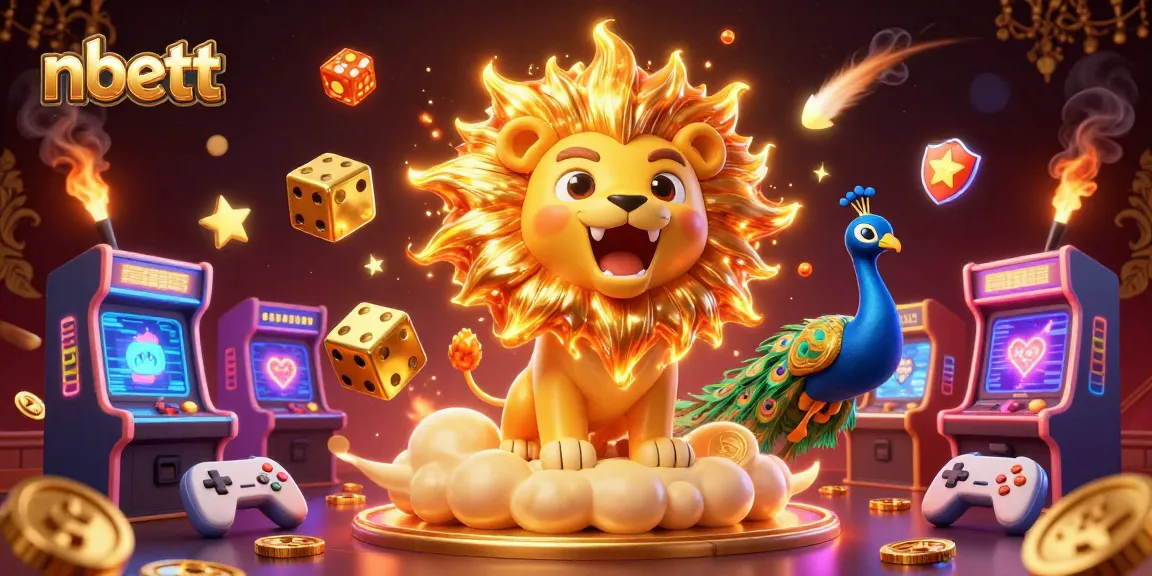 Experience the thrill of nbett casino with vibrant 3D characters and dynamic gaming elements.