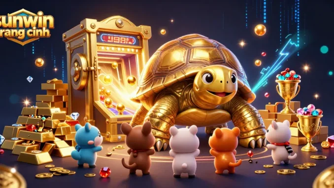 Experience the thrilling games at sunwin trang chính, where fun meets fortune in this dynamic casino scene.