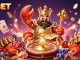 Experience exciting gameplay at OXBET, featuring a golden crab emperor and vibrant casino elements.