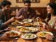 A vibrant dining experience featuring authentic Indian curry and momo dumplings from https://namastecurryandmomo.com, showcasing joy and culture.
